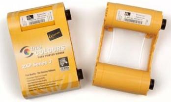 Zebra Ix Series Color Ribbon For Zxp3 Ymcko 200 Images