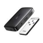 Conmutador HDMI Control Remoto Ugreen 3 Puertos De Entrada, 1 Puerto De Salida, 4K, 30Hz, Receptor De Infrarrojos, Transmision Estable, 80125