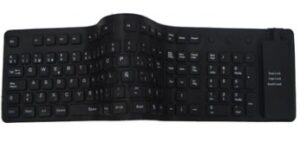Teclado Flexible Brobotix - Usb, Negro, Notebook/pc