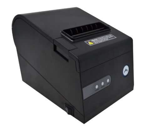 Ns Tech Mini Printer Térmica Nationalsoft 80260 – Térmica Directa, 203 Dpi, 230 Mm/S, USB/Serial/LAN
