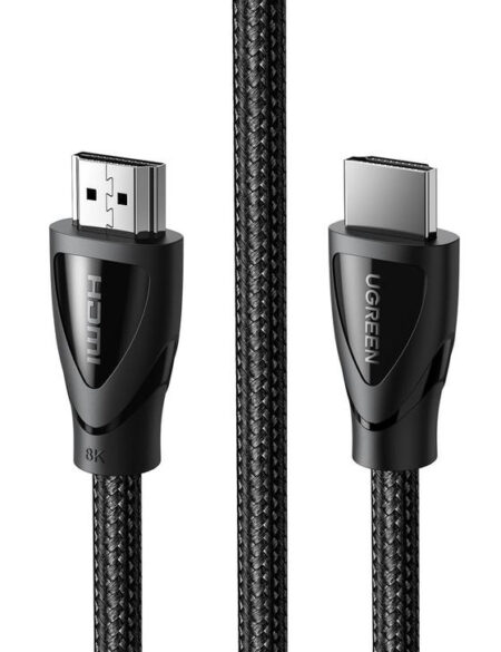 Cable HDMI 2.1 De Nylon Trenzado Ugreen 80401 /1 Metro/Dolby Vision/48 Gbps/Mayor Duracion