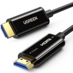 Cable HDMI De 10 Metros Por Fibra Optica Ugreen 80406 8K@60Hz Compatible Con HDMI 2.1/Alta Velocidad 18 Gbps/3D/HDR/Caja De Aleacion Zinc/Premium