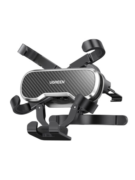 Soporte Para Smartphone De Automovil Para Rendija De Ventilacion Ugreen 80871, Rotacion De 360°/Pinzas De Goma/Suspension Por Gancho