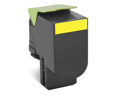 Toner Lexmark 80C8Sy0 Rendimiento Estandar Retorno Amarillo