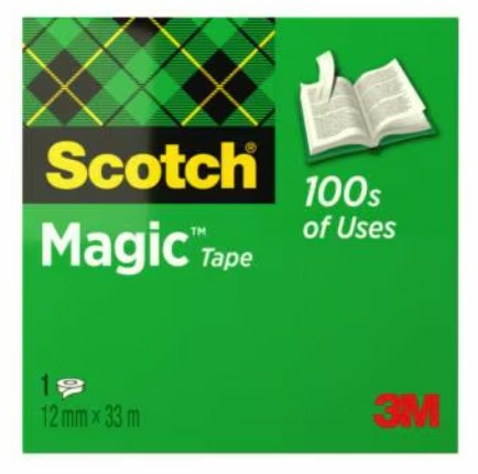 Cinta Adhesiva Magica 3M 810 .12X33 Mts 8101233