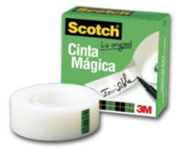 Cinta Adhesiva Magica 3M 810 19Mmx65.8Mt, 8101865