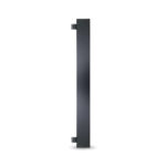 Organizador Metalico Vertical De 22U Brobotix 810214 - Negro, Acero, 22U