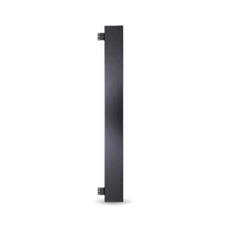 Organizador Metalico Vertical De 22U Brobotix 810214 – Negro, Acero, 22U