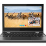 Lenovo 300e Híbrido (2-en-1) 29.5 cm (11.6″) Pantalla táctil HD Intel® Celeron® N4100 4 GB LPDDR4-SDRAM 64 GB eMMC Wi-Fi 5 (802.11ac) Windows 10 Home Negro