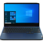 Lenovo IdeaPad Gaming 3 Computadora portátil 39.6 cm (15.6″) Full HD Intel® Core™ i5 i5-10300H 8 GB DDR4-SDRAM 1.13 TB HDD+SSD NVIDIA® GeForce® GTX 1650 Ti Wi-Fi 5 (802.11ac) Windows 10 Home Azul