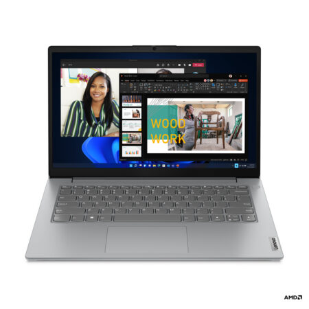 Laptop Lenovo V14 G4 Amn 14″ Full HD/AMD Ryzen 5 7520U 2.80Ghz/16Gb/512Gb SSD/Español/W11 Pro/Color Gris, 82Yt00Q7Lm