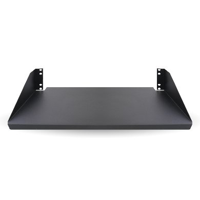Charola Para Rack 2U X 28 Cms Empatable Brobotix 830731 – Negro, Acero, 20 Kg, 2U
