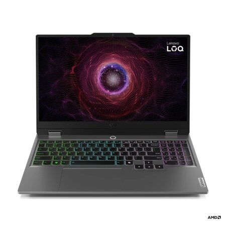 Laptop Lenovo Loq 15Arp9 15.6″/AMD Ryzen 5 7235Hs/8Gb RAM/512Gb SSD/Nvidia Geforce Rtx 3050/Win 11 Home/Color Gris/83Jc007Clm