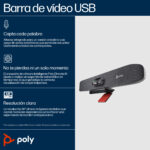 HP Poly Barra De Video USB Poly Studio R30