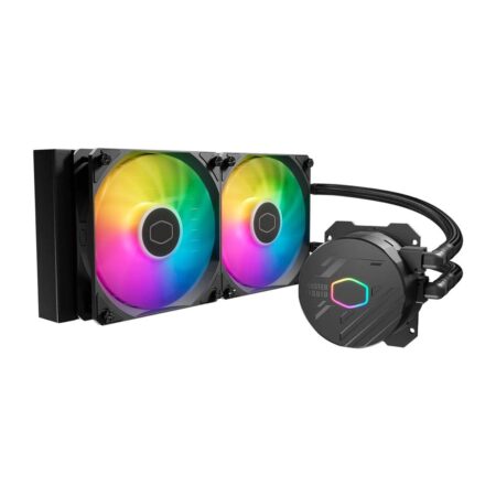 Enfriamiento Liquido Cooler Master Masterliquid 240 Core Ii Argb(Mlw-D24M-A18Pa-R1) – Argb Socket Intel Lga 1851/1700/1200/1151/1150/1155/1156 AMD Am5/Am4