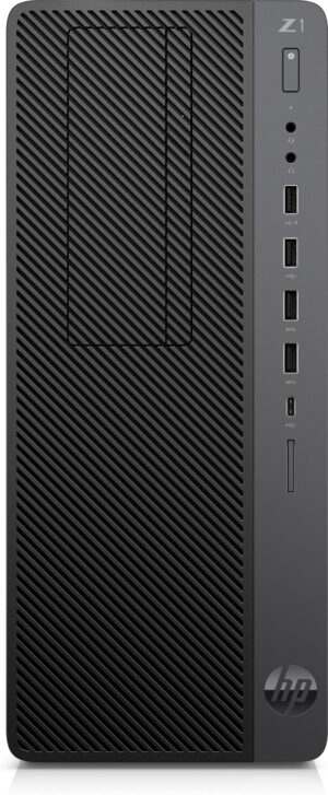 HP Torre de entrada G5 Z1 Tower Intel® Core™ i7 i7-9700 16 GB DDR4-SDRAM 512 GB SSD Windows 10 Pro PC Negro