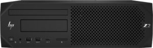 HP Estación de trabajo Z2 G4 de factor de forma reducido SFF Intel Xeon E E-2224G 16 GB DDR4-SDRAM 512 GB SSD NVIDIA® Quadro® P1000 Windows 10 Pro PC Negro
