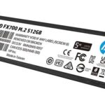 U. Estado Solido SSD M.2 512Gb HP 8U2N1Aa Fx700, NVMe, PCI Express 4.0