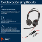 HP Poly Blackwire 5220 USB-C Headset 3.5Mm Plug USB-C/A Adapter