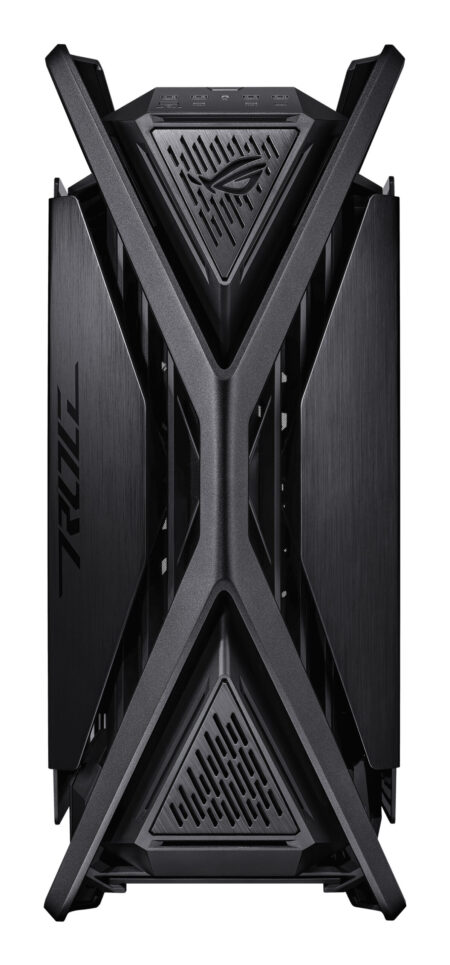 GABINETE ASUS GR701 ROG HYPERION BTF EDITION 90DC00F0-B38010/TOWER E/CON VENTANA ARGB/SIN FUENTE/USB 4.0/3.2/4 VENTILADORES PWM INSTALADOS/COLOR NEGRO/MINI-ITX/EATX