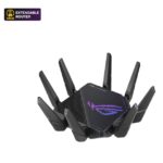 Router ASUS Rog Rapture Gt-Ax11000 Tri-Band WiFi 6 Router Para Gaming - Puerto De 2.5G, Puerto De 10G, Hardware Mejorado, Aceleración De Juego Tres Niveles