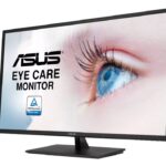 Monitor ASUS Eye Care Va329He - 32 (31.5 Visibles), Full HD (1920 X 1080), 75Hz, Adaptive-Sync/Freesync™, Luz Azul Baja, Sin Parpadeo, Montaje Vesa