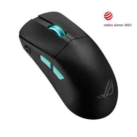 Mouse Gamer ASUS Óptico P713 Rog Harpe Ace Aim Lab Edition – Inalámbrico, USB 2.0, 36.000Dpi, Negro