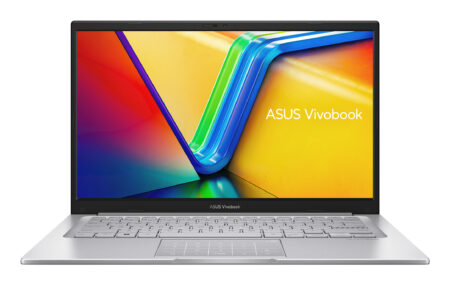 LAPTOP ASUS VIVOBOOK 14 X1404ZA-NK572W 14″/CI7-1255U/8GB RAM/512GB SSD/USB 2.0/USB-C/HDMI/INTEL UHD/WINDOWS 11 HOME/COLOR PLATA/90NB1002-M00R50