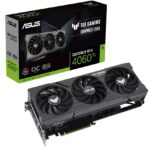 Tarjeta De Video ASUS Tuf Gaming Geforce Rtx™ 4060 Ti Oc Edition 8 Gbgddr6 - PCIE 4.0, HDMI 2.1A, Displayport 1.4ª.