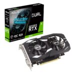 Tarjeta De Video ASUS Dual Geforce Rtx 3050 6Gb Gddr6 - PCIE 4.0, Hdmi2.1, Displayport 1.4A, DVI-D, Ip5X