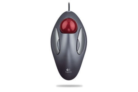 Logitech Trackman Marble ratón USB Type-A + PS/2 Óptico