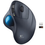 Logitech TRACKMAN Wireless Trackball M570 ratón RF inalámbrico Laser