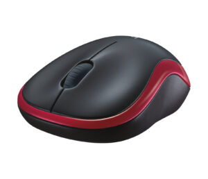 MOUSE INALAMBRICO LOGITECH M185 COLOR ROJO 910-003635