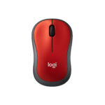 Mouse Logitech M185 Inalambrico Rojo