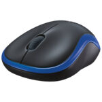 Mouse Inalambrico Logitech M185 Color Azul 910-003636