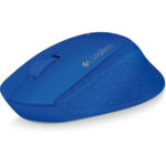 Mouse Inalambrico Logitech M280 Azul USB, 910-004361