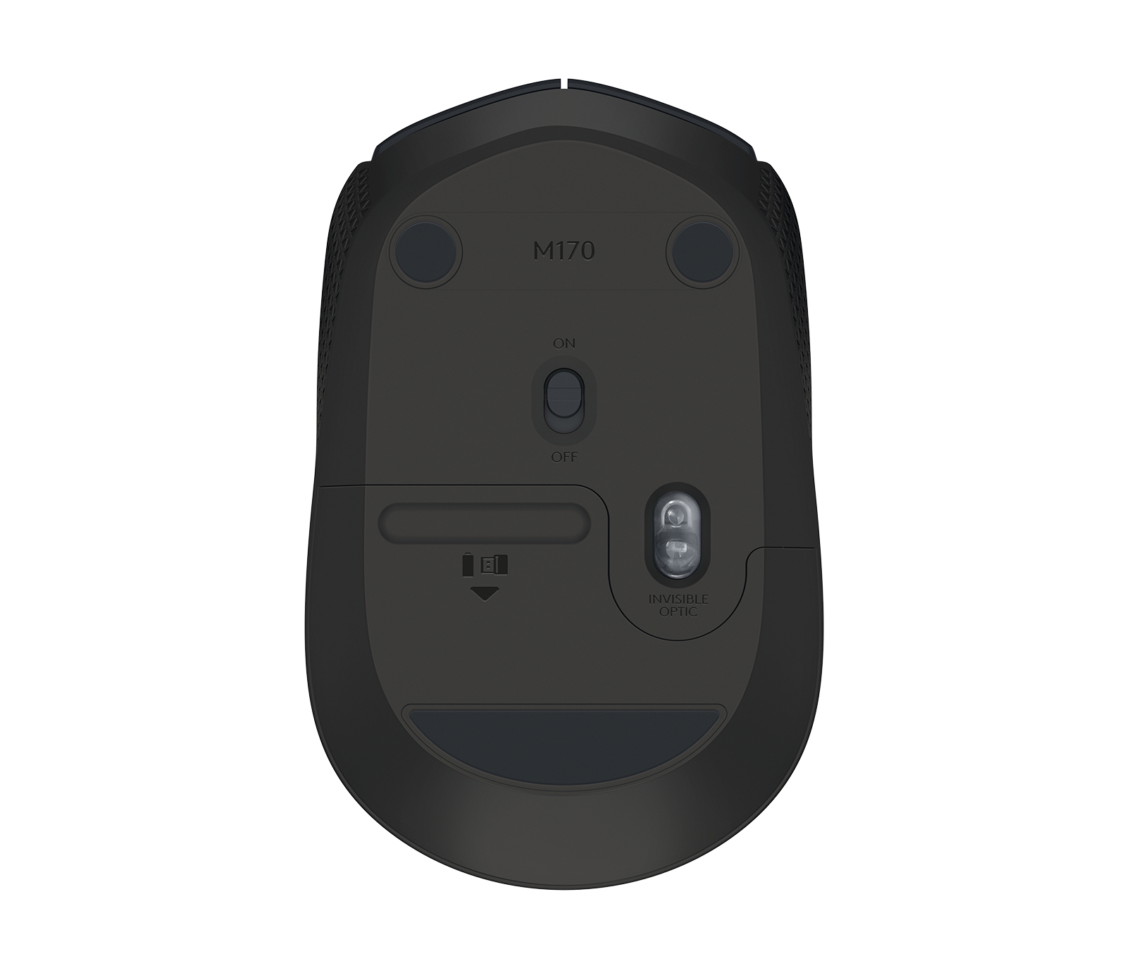 Mouse Inalambrico Logitech M170 Gris/negro 910-004940 Mini Recepto