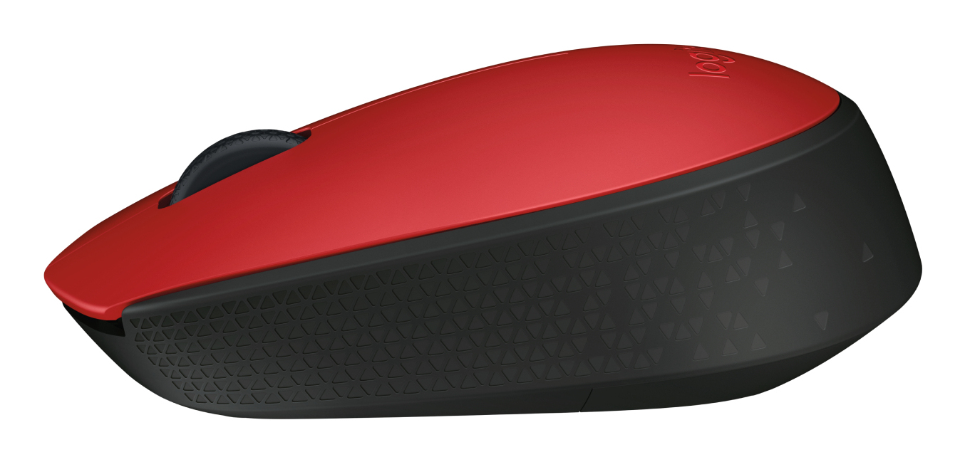 Mouse Inalambrico Logitech M170 Rojo 910-004941 Mini Recepto
