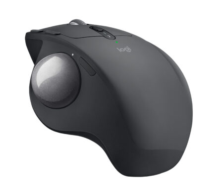 MOUSE LOGITECH INALAMBRICO MX ERGO 910-005177, NEGRO