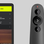 Logitech R500 Laser Presentation Remote apuntador inalámbrico Bluetooth/RF Grafito