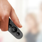 Logitech R500 Laser Presentation Remote apuntador inalámbrico Bluetooth/RF Grafito