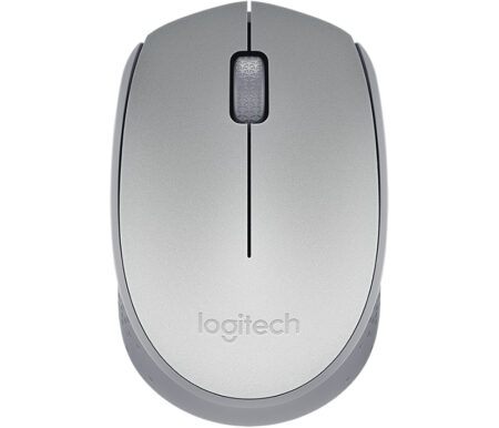 Mouse Inalambrico Logitech M170 Plata 910-005334 Mini Receptor