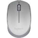 Mouse Inalambrico Logitech M170 Plata 910-005334 Mini Receptor