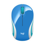 Mini Mouse Inalambrico Logitech M187 Color Azul 910-005360