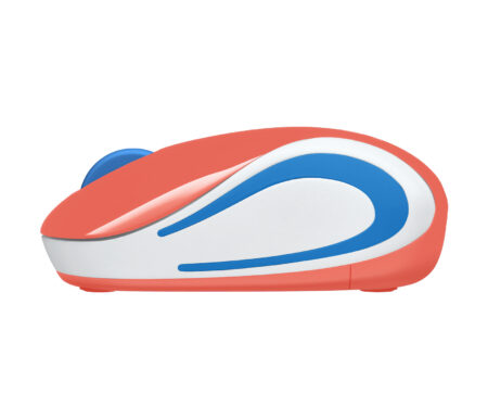 Mini Mouse Inalambrico Logitech M187 Color Coral 910-005362