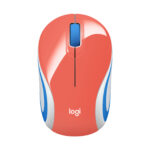 Mini Mouse Inalambrico Logitech M187 Color Coral 910-005362