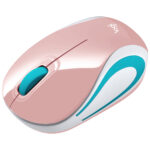 MINI MOUSE INALAMBRICO LOGITECH M187 COLOR ROSA 910-005364