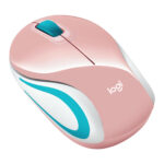 Mini Mouse Inalambrico Logitech M187 Color Rosa 910-005364