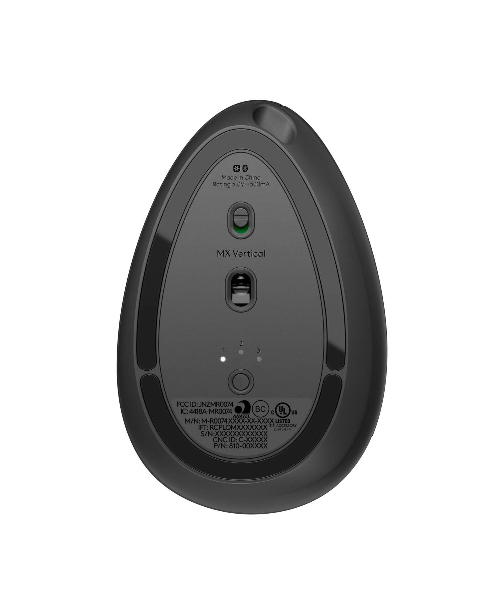 Logitech MX Vertical ratón Diestro RF inalámbrico + bluetooth 1600 DPI