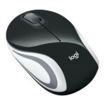 MINI MOUSE INALAMBRICO LOGITECH M187 NEGRO/BLANCO 910-005459